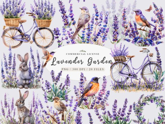Download Watercolor Lavender Png,Provence Clipart - Provence Collection