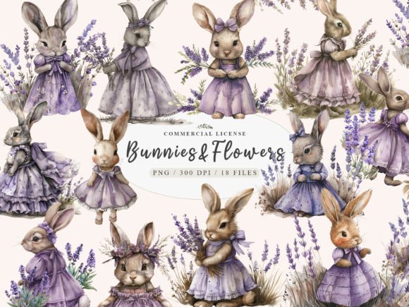 Download Baby Bunny Clipart, Provence Lavender - Provence Collection