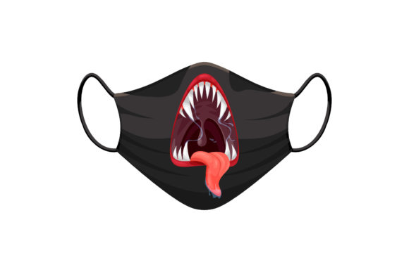 Download Halloween Mouth Mask - Premium Resources