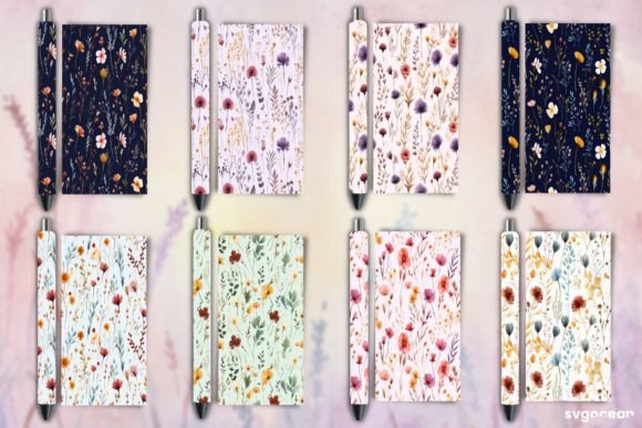 Download Floral Pen Wraps Bundle - Pen Collection