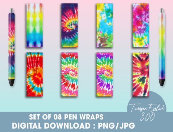 Download Pen Wraps Tie Dye PNG - Pen Collection