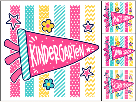 Download Grade Level Pennant PNG Bundle - Pen Collection